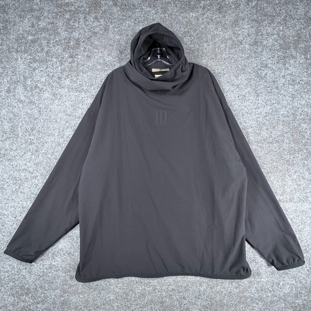 Adidas x Fear of God Athletics Hoodie Mens L Charcoal Gray Performance Outdoor
